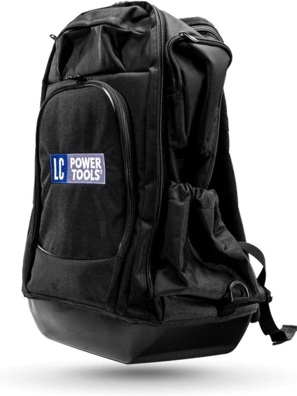 Padded Auto Detailing Backpack with Hard-Shell Base - Holds 3 Polishers & Gear
